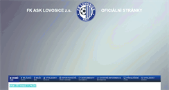 Desktop Screenshot of fklovosice.cz